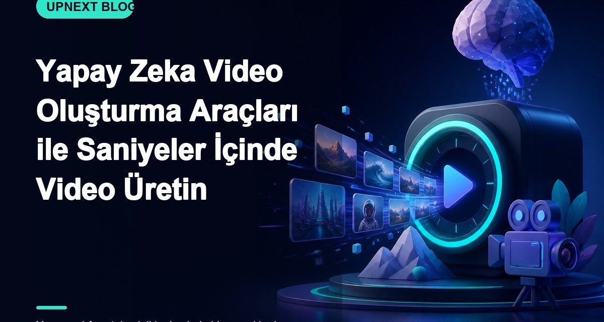 Yapay Zeka Video Oluşturma Araçları ile Saniyeler İçinde Video Üretin